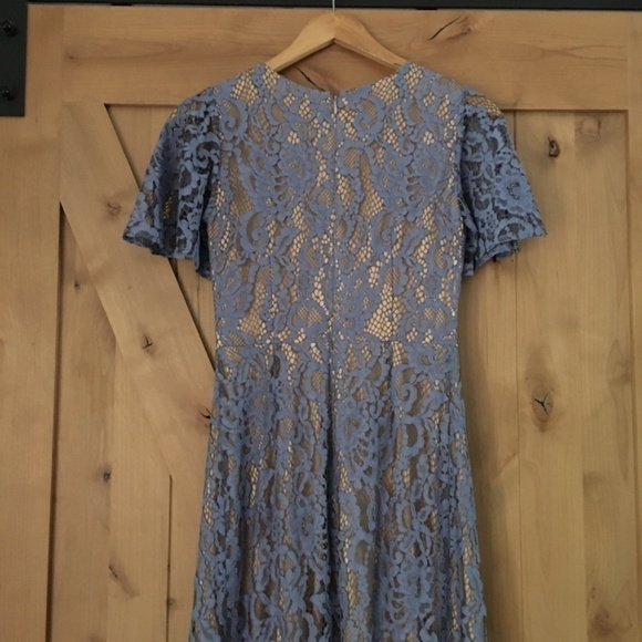 ANTHROPOLOGIE Moulinette Soeurs Genevieve Lace Dress Size 0 - Picture 5 of 10